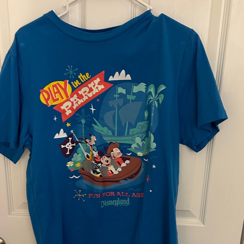 Disney Blue T-Shirt with Logo